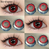 Yeknu  1 Pair Colored Contact Lenses for Eyes Natural Contact Lenses Fashion Lenses Blue Eye Lenses Green Lenses