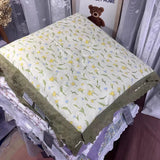 Yeknu  new cotton small floral summer quilt pure cotton summer children's air conditioner quilt student dormitory machine washable