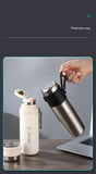 Yeknu  Thermos Bottle Stainless Steel Vacuum Gift Cup Household Office Coffee Milk Flask 500ml