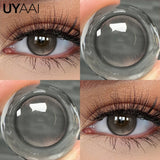 Yeknu  Color Contact Beauty OMG Series Colorcon Black Lens Big Eyes Cosmetic Green Lenses Colorcon NEW NAJIA Series Blue Pupils