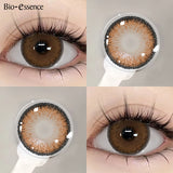 Yeknu  Color Contact Lenses ID Series Green Lense Beauty Pupils Cosmetic Makeup Blue Eyes Lens Colored Pupils Gray Natural