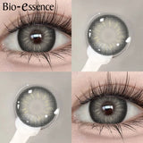 Yeknu  1 Pair Colored Contact Lenses Blue Fashion Lenses for Makeup&Cosplay Lenses Pattaya Natural Lenses Free Shipping