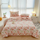 Yeknu  Summer Lightweight Quilt Wrinkle Resistant Washed Cotton All Season Comforter Single Double Bed Air Conditioning Duvet