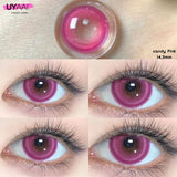 Yeknu  Color Contact Lenses for Eyes Korean Lens Natural Lenses Brown Lenses Blue Eye Contact Brown Big Eyes  Color Lens Eye
