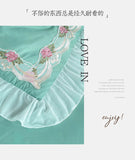 Yeknu Princess Style Korean Bed Skirt Bed Sheet Embroidered Ruffle Lace Quilt Cover Ins Bedding For Girls Luxury Home Textiles