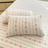 Yeknu  New Flower Washable Single Pillowcase Double Yarn Printed Dormitory Single Pillowcase, No Sheet And Quilt Cover