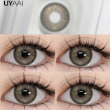 Yeknu  NEW Contact Lenses Beauty Eye Color Lenses Black Lens Fashion Eye Beauty Makeup Lenses Soft and Comfortable Blue Contacts