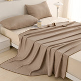 Yeknu High-end Waffle Plaid Ice Silk Summer Blanket for Bed Double Side Cool Feel Silk Air Conditioning Quilt Cooling Duvet Comforter