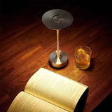 Yeknu - LED Charging Desk Lamp Industrial Style Touch Dimming USB Portable Charging Coffee Shop Bar Vintage Decor Atmosphere Night Light