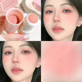 Yeknu  Cloud Soft Matte Blush Stick for a vibrant, brightening, natural bare makeup look, enhancing flawless skin tone