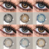 Yeknu  Contact lenses Makeup Color Contacts Lens Colorcon Water Light Cosmetics Blue Eyes Lens Beauty Green Pupils Fashion Eyes