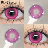 Yeknu  1 Pair Korean Lenses Colored Contact Lenses Y2K Lenses Cosplay Lenses Pink Lenses Green Lenses