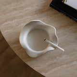 Yeknu  Nordic Resin Ashtray Irregular Cigarette Accessories Storage Base Plate Jewelry Support Decoration Home Office Decor