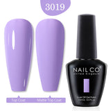 Yeknu  10ml Pearl Shell Color UV Gel Nail Polish Semi Permanent Golden Nail Art Gel Varnish Hybrid Nail Gel Polish Manicure Base
