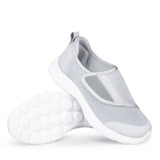 Yeknu  Large size Velcro elderly shoes wide feet thick instep men's and women's autumn sports middle-aged elderly soft-soled walking