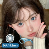 Yeknu  Blue Contact Lenses for Eyes Fashion Color Pupils Beauty Green Lenses Natural Eye Color Lenses for Myopia 1 Pair Cosplay