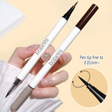 Yeknu  Dual-head eyeliner waterproof non-smudged and sweat-proof multi-function eye bag pen outline highlight liquid contour eyeliner