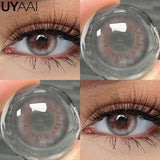 Yeknu  Contact Lenses Beauty Black Lens Makeup PATTAYA Green Lens Blue Eyes Color Lenses Natural Brown Lens Cosmetics Gray Eyes