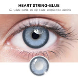 Yeknu  2pcs pupils halloween Blue Green contact lenses for Eyes Natural Colored contact lenses Prescription myopia Brown Lens
