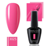 Yeknu  15ml Gel Nail Polish Semipermanente Varnishes Lacquer Esmalte Black White Color UV Lakiery Hybrydowe Vernis Gellak Polish