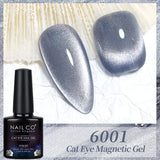 Yeknu  Transparent Cat Eye Gel Nail Polish 10ml UV Nail Art Semi Permanent Lakiery Hybrydowe Magnet SPAR Lacquer Gel Vernis Soak
