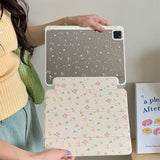 Yeknu  With pencil slot For iPad 2024 Air 11" 13" Pro 11 13 12.9 Case 10.2 7th 8th 9th Generation 2022 10th 10.9 inch Air 3 4 5 6 Cover
