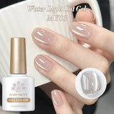 Yeknu  10ml Cat Magnetic Gel Polish High Transparency Moonlight White Effect Long-Lasting Salon Soak Off UV LED Manicure