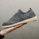 Yeknu  Men Shoes Business Formal Brogue Weave Carved Oxfords Spring Summer Wedding Dress Shoes For Men Breathable Lightweight Sneakers