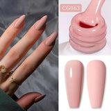 Yeknu  10ml Gold Glitter Gel Nail Polish Crystal Semi Permanent Soak Off UV Gel Varnish Nail Art Manicure Base Top Coat