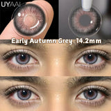 Yeknu   Color Contact Lenses NEW iD Series Beauty Green Lens Makeup Colorcon Fashion Black Eyes Lens Natural Brown Lenses For Eyes
