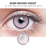 Yeknu  2pcs pupils halloween Blue Green contact lenses for Eyes Natural Colored contact lenses Prescription myopia Brown Lens