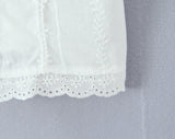 Yeknu  Positioned Lace V-neck White Shirt Top Short Sleeve Summer Chic Chest Tie Slim Women Crop Top Backless Sexy Shirt Blouse
