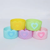 Yeknu  1PC Silicone Heart Straw Covers Reusable Star Straw Toppers Drinking Caps Straws Stopper for Stanley 10mm Tumbler Accessories