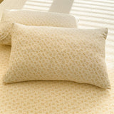 Yeknu  New Flower Washable Single Pillowcase Double Yarn Printed Dormitory Single Pillowcase, No Sheet And Quilt Cover