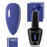 Yeknu  15ml Gel Nail Polish Semipermanente Varnishes Lacquer Esmalte Black White Color UV Lakiery Hybrydowe Vernis Gellak Polish