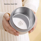 Yeknu  1590ml Large Capacity Stainless Steel 304 Lunch Box Leak-Proof Multilayer Thermal Bento Box Adult Student Soup Food Container