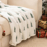 Yeknu  Fuzzy Faux Fur Throw Blanket Rabbit Fur Plush Blanket Reversible Shaggy Blanket Fluffy Plush Comfy Microfiber Fleece Blankets