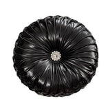 Yeknu  35cm Round Metallic Style Sofa Pillow Bay Window Futon Seat Cushion Pumpkin Seat Cushion for Couch Floor Throw Pillow