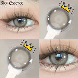 Yeknu  1 Pair Korean Lenses Colored Contact Lenses with Degree Myopia Lenses High Quality Lenses 25 Degree Intervals
