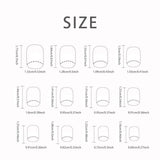 Yeknu  24 PCs Fake Nails with 1 Nail Glue and 1 Nail File