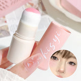 Yeknu  Cloud Soft Matte Blush Stick for a vibrant, brightening, natural bare makeup look, enhancing flawless skin tone