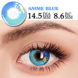 Yeknu  Cosmetics Color Contact Lenses Cosplay Red Color Lens Anime Black Lenses Korean Lenses Grow Eye Big Eye lens Blue Lenses