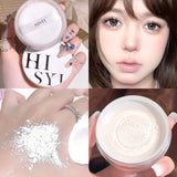 Yeknu  Light Air Loose Powder Transparent White Long lasting matte finish makeup Oil Control Cover flour cosmetics Korea