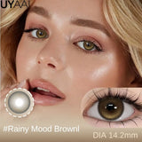 Yeknu  NEW Color Contact Beauty Blue Colorcon Natual Black Lens Big Eyes Cosmetic Red Lenses Colorcon Beauty Brown Soft Pupils