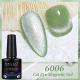 Yeknu  Transparent Cat Eye Gel Nail Polish 10ml UV Nail Art Semi Permanent Lakiery Hybrydowe Magnet SPAR Lacquer Gel Vernis Soak