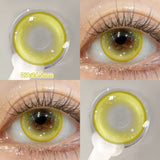 Yeknu   pair New Fashion Cosplay Contact Lenses for Eyes Brown Lenses Myopia Color Contact Lenses Halloween Beauty Blue Lenses