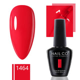 Yeknu  15ml Gel Nail Polish Semipermanente Varnishes Lacquer Esmalte Black White Color UV Lakiery Hybrydowe Vernis Gellak Polish