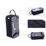 Yeknu  Multi-Purpose Transparent Shoe Storage Bag Dustproof Double Shoe Box Cover Zippered Travel Bag for Home Organization