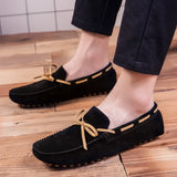 Yeknu   Men Casual Shoes Luxury Brand comfortable Slip on Formal Loafers Men Moccasins Italian Soft Male Driving Shoes