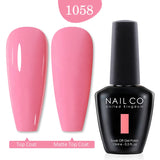 Yeknu  10ml Pearl Shell Color UV Gel Nail Polish Semi Permanent Golden Nail Art Gel Varnish Hybrid Nail Gel Polish Manicure Base